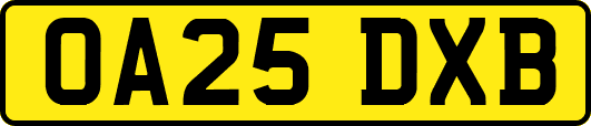 OA25DXB