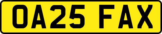 OA25FAX