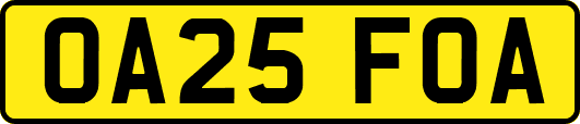 OA25FOA