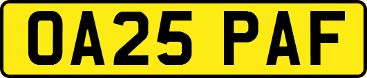 OA25PAF