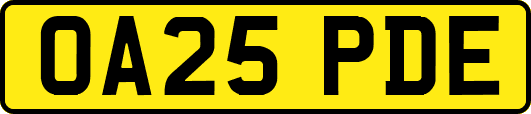 OA25PDE