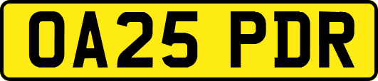 OA25PDR