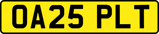 OA25PLT