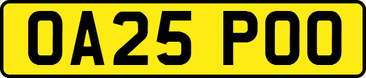 OA25POO