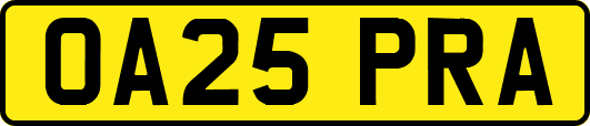 OA25PRA