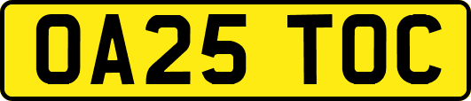 OA25TOC
