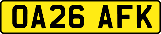 OA26AFK