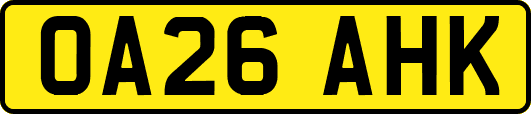 OA26AHK