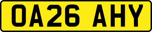 OA26AHY