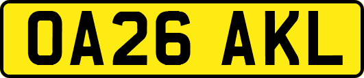 OA26AKL