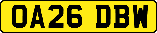 OA26DBW