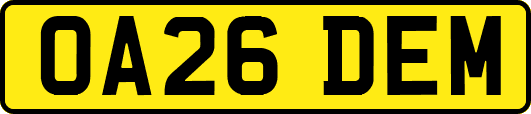 OA26DEM