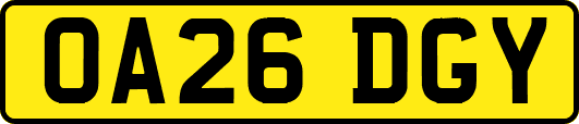 OA26DGY