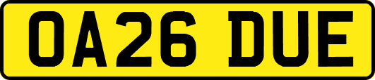 OA26DUE
