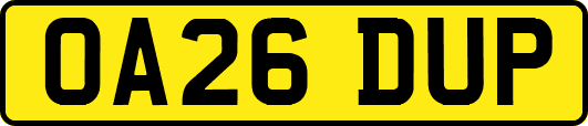 OA26DUP
