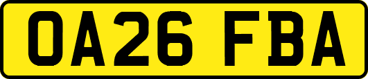 OA26FBA