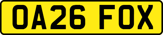OA26FOX