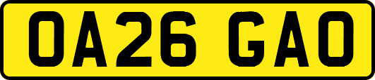 OA26GAO