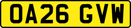 OA26GVW