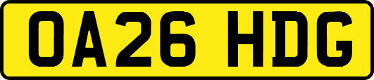 OA26HDG