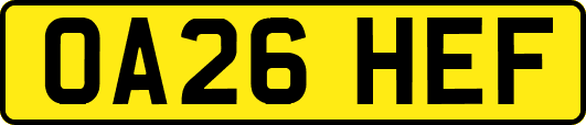 OA26HEF