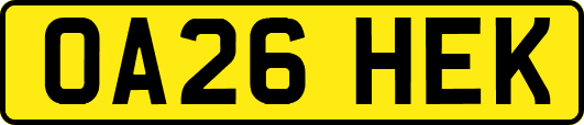 OA26HEK