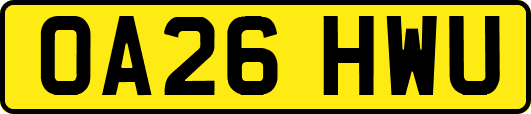 OA26HWU