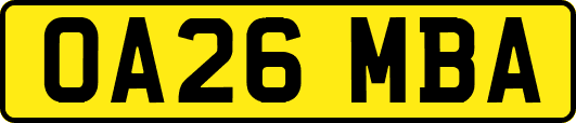 OA26MBA