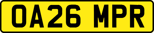OA26MPR