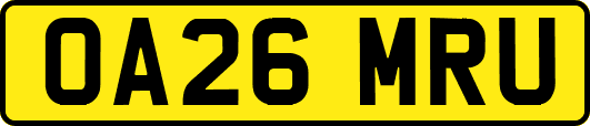 OA26MRU