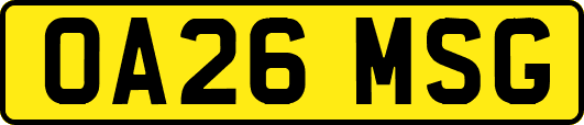 OA26MSG