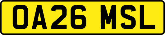 OA26MSL
