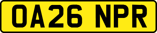 OA26NPR