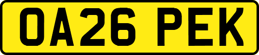 OA26PEK