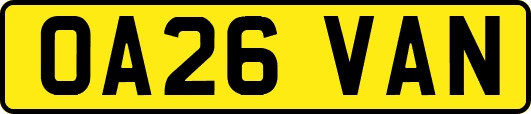 OA26VAN