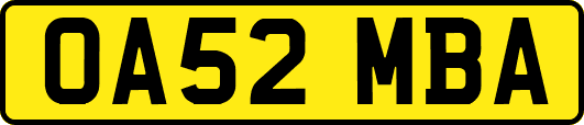 OA52MBA