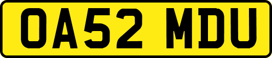 OA52MDU