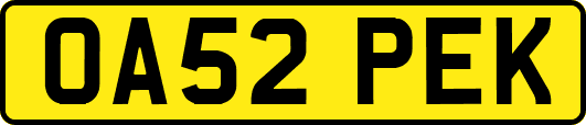 OA52PEK