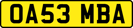 OA53MBA