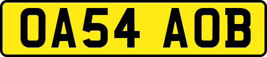 OA54AOB