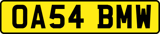 OA54BMW