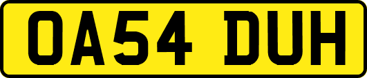 OA54DUH