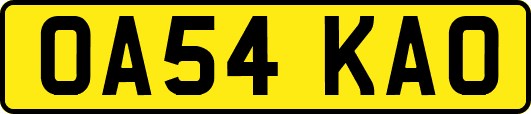 OA54KAO