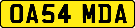 OA54MDA