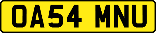 OA54MNU