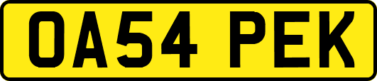 OA54PEK