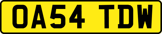 OA54TDW