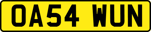 OA54WUN