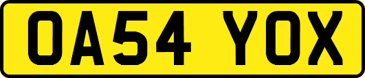 OA54YOX