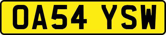 OA54YSW